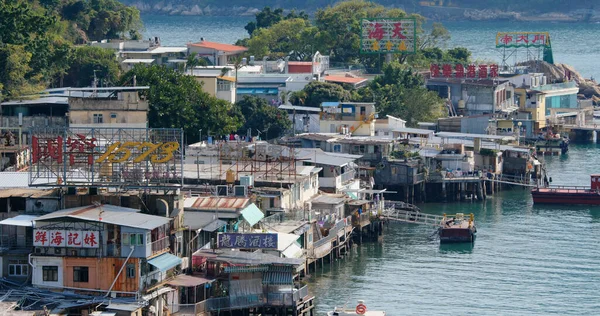 Lei Yue Mun Hongkong Maart 2020 Hongkong Vissersdorp — Stockfoto