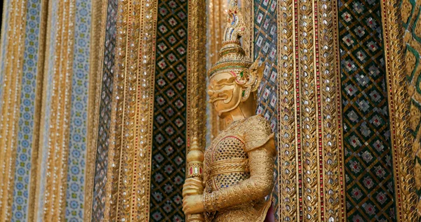 Bangkok Thailand April 2020 Statue Grand Palace — Stock Photo, Image