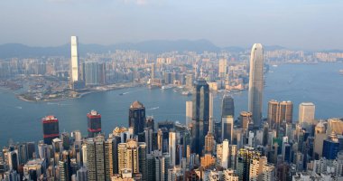 Victoria Peak, Hong Kong, 24 Ekim 2019: Hong Kong