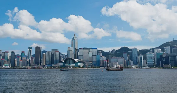 Victoria Harbor Hongkong Července 2019 Hong Kong Harbor — Stock fotografie