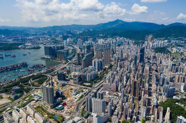 Hong Kong Septiembre 2019 Ciudad Hong Kong Desde Principio —  Fotos de Stock