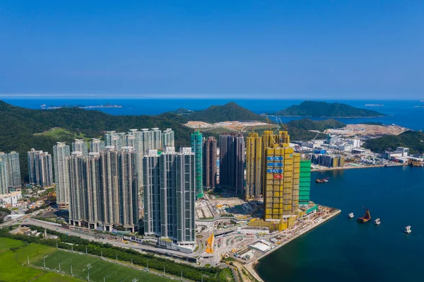 Tseung Kwan Hongkong Maj 2020 Ovanifrån Hongkong Stad — Stockfoto