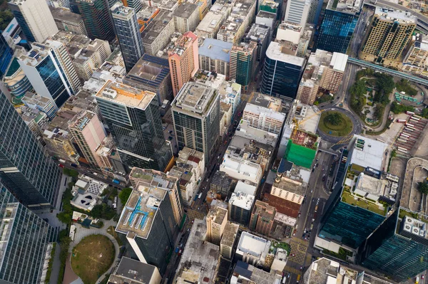 香港クントン2020年4月13日香港市の空中風景 — ストック写真