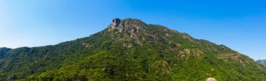 Hong Kong 'daki Lion Rock Dağı.