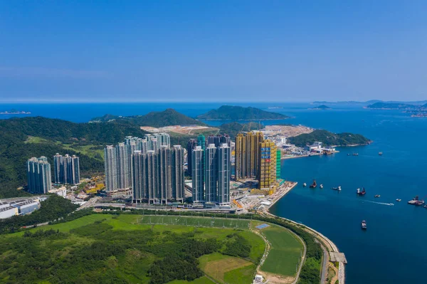 Tseung Kwan Hongkong Maj 2020 Ovanifrån Hongkong Stad — Stockfoto