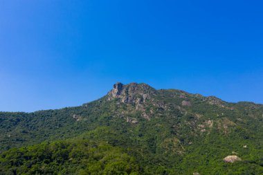Hong Kong 'daki Lion Rock Dağı.
