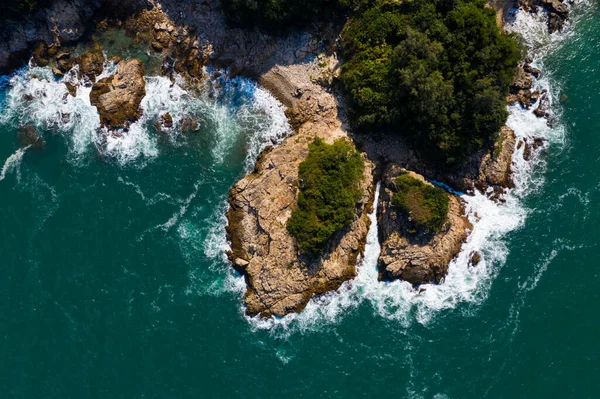 Top View Island — Stock Photo, Image