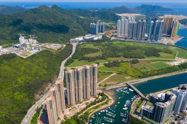 Tseung Kwan Hong Kong June 2020 Top View Hong Kong — Stock Photo, Image