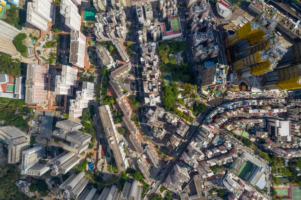 Kwun Tong Hongkong Mai 2020 Blick Von Oben Auf Hongkong — Stockfoto