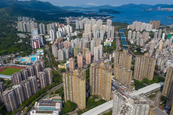Tai Hong Kong Mayo 2020 Vista Superior Del Distrito Residencial — Foto de Stock