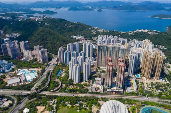 Tseung Kwan Hong Kong June 2020 Top View Hong Kong — Stock Photo, Image