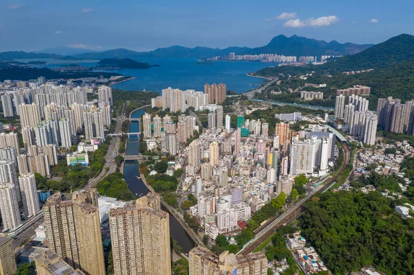 Tai Hong Kong Mayo 2020 Vista Superior Del Distrito Residencial — Foto de Stock