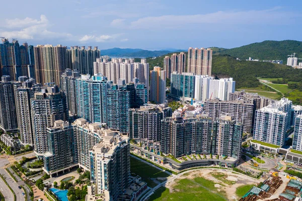 Tseung Kwan Hong Kong Junio 2020 Vista Superior Ciudad Hong —  Fotos de Stock