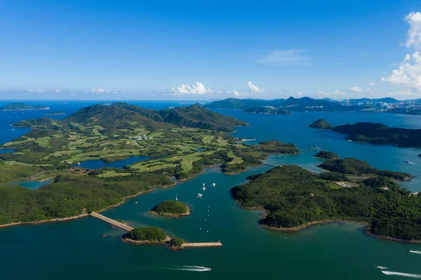 Belle Île Océan Mer Haut — Photo