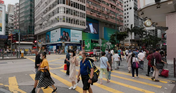 Tsim Sha Tsui Hong Kong Mei 2020 Straat Hongkong Stad — Stockfoto