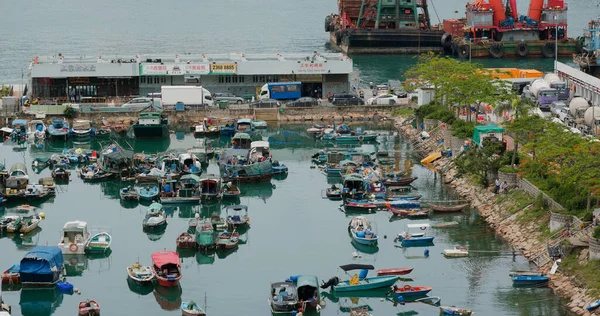 Lei Yue Mun Hongkong Maj 2020 Hongkongs Fiskeby — Stockfoto