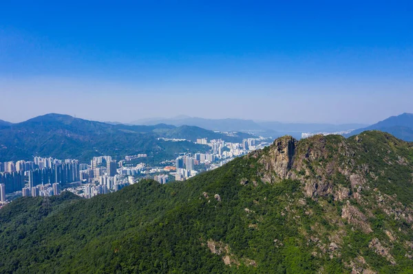 Montaña Roca León Hong Kong —  Fotos de Stock