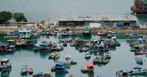 Lei Yue Mun Hongkong Mai 2020 Fischerdorf Hongkong — Stockfoto