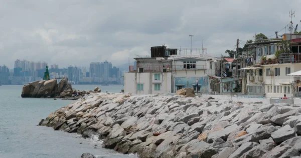 鲤鱼门 2020年5月6日 香港渔村 — 图库照片