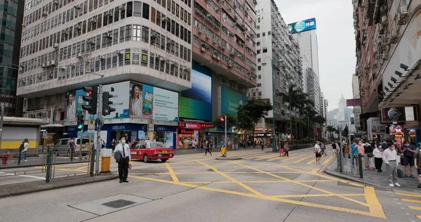 Tsim Sha Tsui Hong Kong 2020 Street Hong City — 스톡 사진