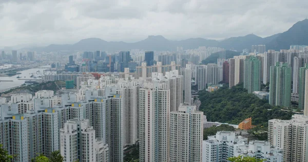 Yau Tong Hong Kong July 2020 Top View Hong Kong — стокове фото