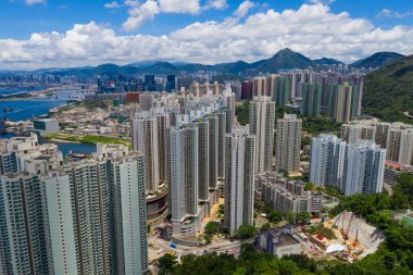 Lei Yue Mun, Hong Kong 20 Haziran 2020: Hong Kong şehrinin en iyi manzarası