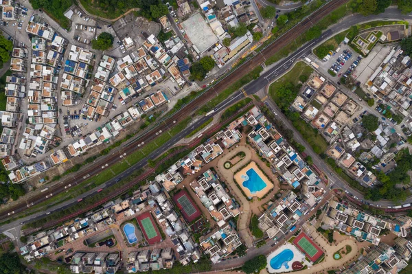 Tai Hong Kong May 2020 Top View Hong Kong Residential — Stock Photo, Image