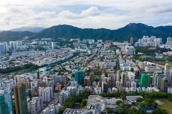 Kowloon Tong Hongkong Juli 2020 Blick Von Oben Auf Hongkong — Stockfoto