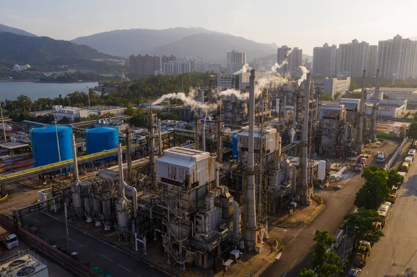 Tai Hong Kong Abril 2020 Planta Industrial Hong Kong — Foto de Stock