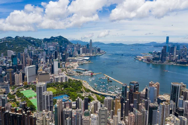 Hongkong Juli 2020 Stadt Hongkong — Stockfoto