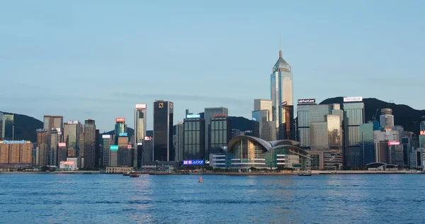 Victoria Harbor Hong Kong Luglio 2020 Hong Kong City — Foto Stock