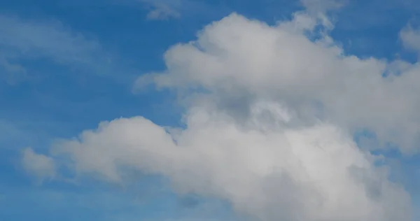 Ciel Bleu Clair Nuage Blanc — Photo