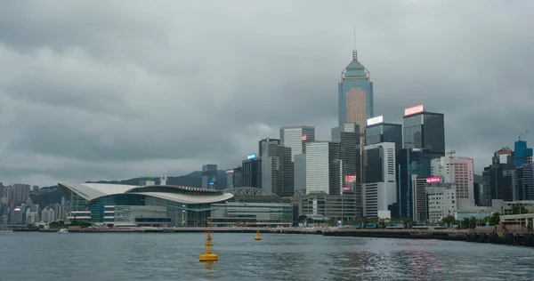 Wan Chai Hong Kong Július 2020 Hong Kong Város Este — Stock Fotó