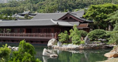 Diamond Hill, Hong Kong 16 Temmuz 2020: Chi Lin Nunnery, Hong Kong