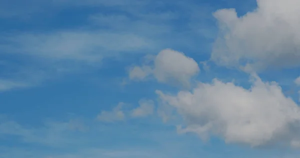 Cielo Azul Claro Nube Blanca —  Fotos de Stock