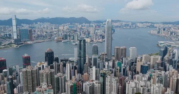 Виктория Пик Гонконг Июля 2020 Года Гонконг — стоковое фото