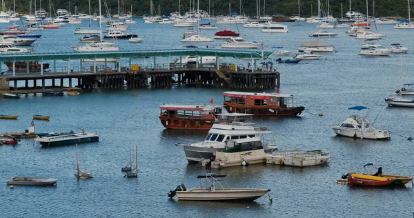 Sai Kung Hongkong Juli 2020 Meeresküste Yachtclub — Stockfoto