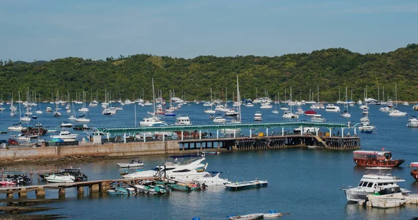 Sai Kung Hongkong Juli 2020 Yacht Club Hongkong — Stockfoto