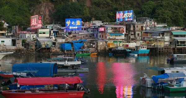 香港鲤鱼门2020年7月23日 香港渔村 — 图库照片