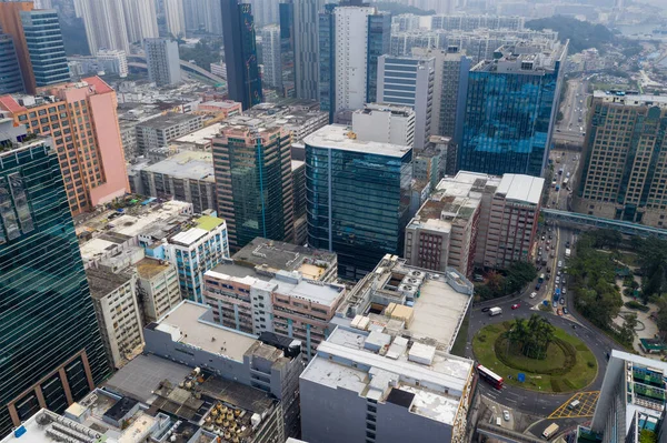 Kwun Tong Hong Kong Febbraio 2019 Vista Dall Alto Della — Foto Stock