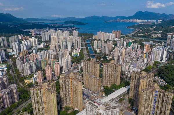 Tai Hong Kong Maio 2020 Vista Superior Cidade Hong Kong — Fotografia de Stock