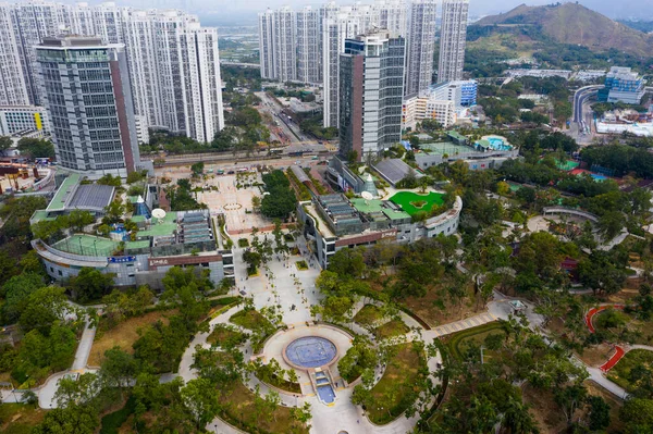 Tin Shui Wai Hongkong Februar 2019 Wohnviertel Hongkong — Stockfoto