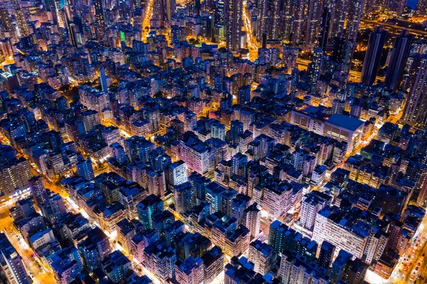 Sham Shui Hong Kong Agosto 2020 Vista Dall Alto Della — Foto Stock