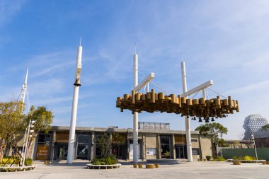 Kaohsiung, Tayvan - 02 Şubat 2024: Tayvan 'ın Kaohsiung kentinde 2.