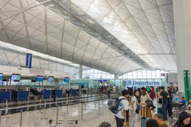Hong Kong 25 August 2025: Hong Kong international airport