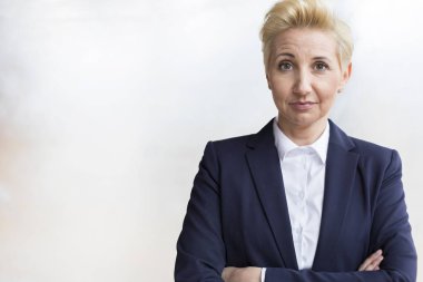 Takım toplantısı olan iş adamları. Varşova, Polonya.