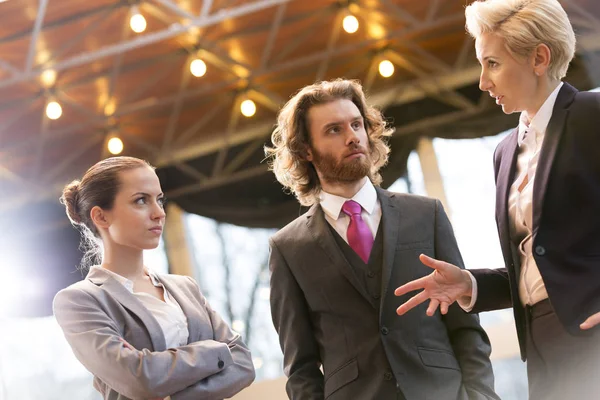 Business People Having Team Meeting Warsaw Poland — Stock Photo, Image