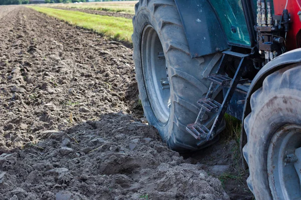 tractor at farm at daytime