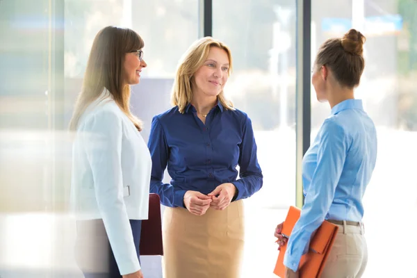 Strategia Planowania Przez Kobiety Biznesu Podczas Spotkania Biurze — Zdjęcie stockowe
