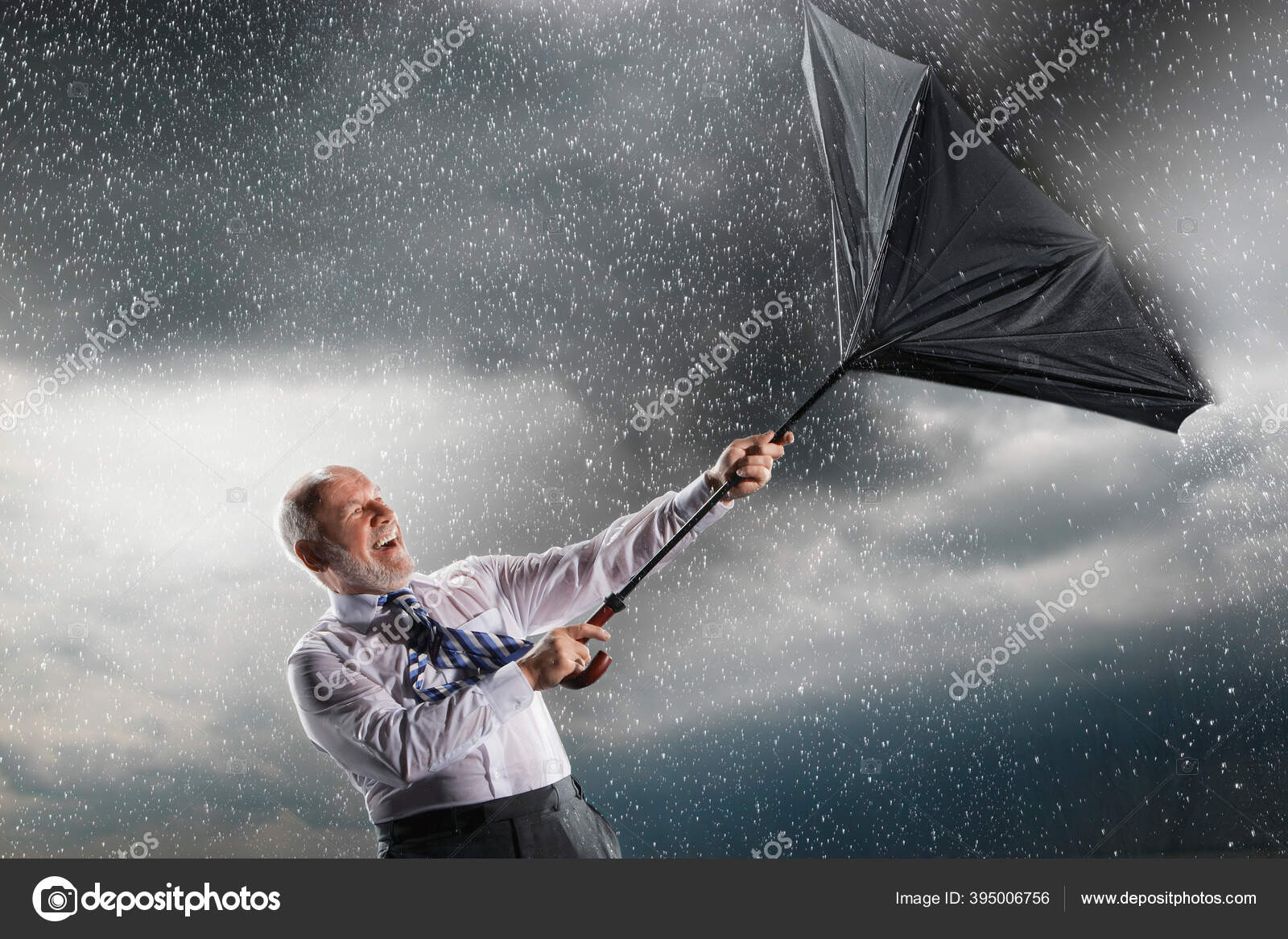 Inside sale out umbrella